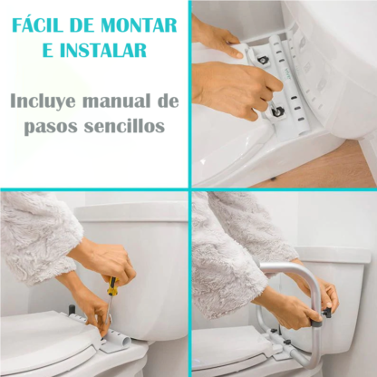 BARANDILLA DE SEGURIDAD PARA BAÑO VIVE HEALTH - Imagen 4